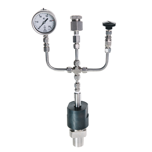 High pressure reactor RVD-1-25, Non stirred pressure vessels, low pressure reactor, high pressure reaction vessels - UOSlab.